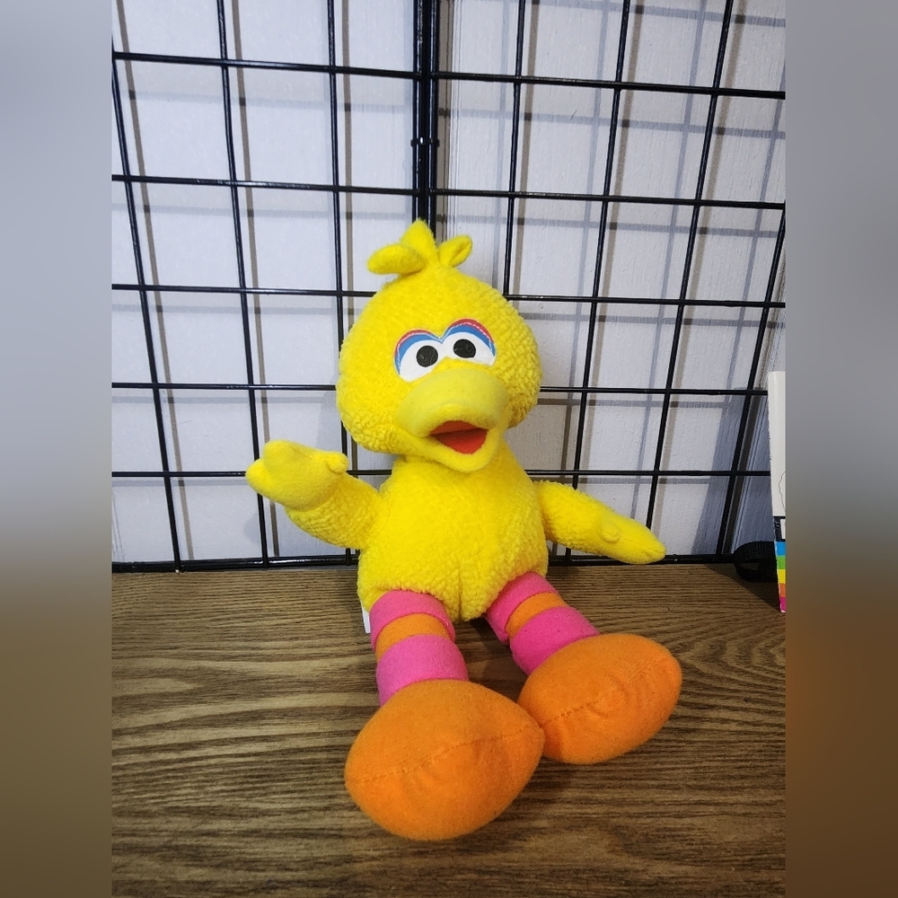 Sesame Street Big Bird 1998 Plush Made By Tyco